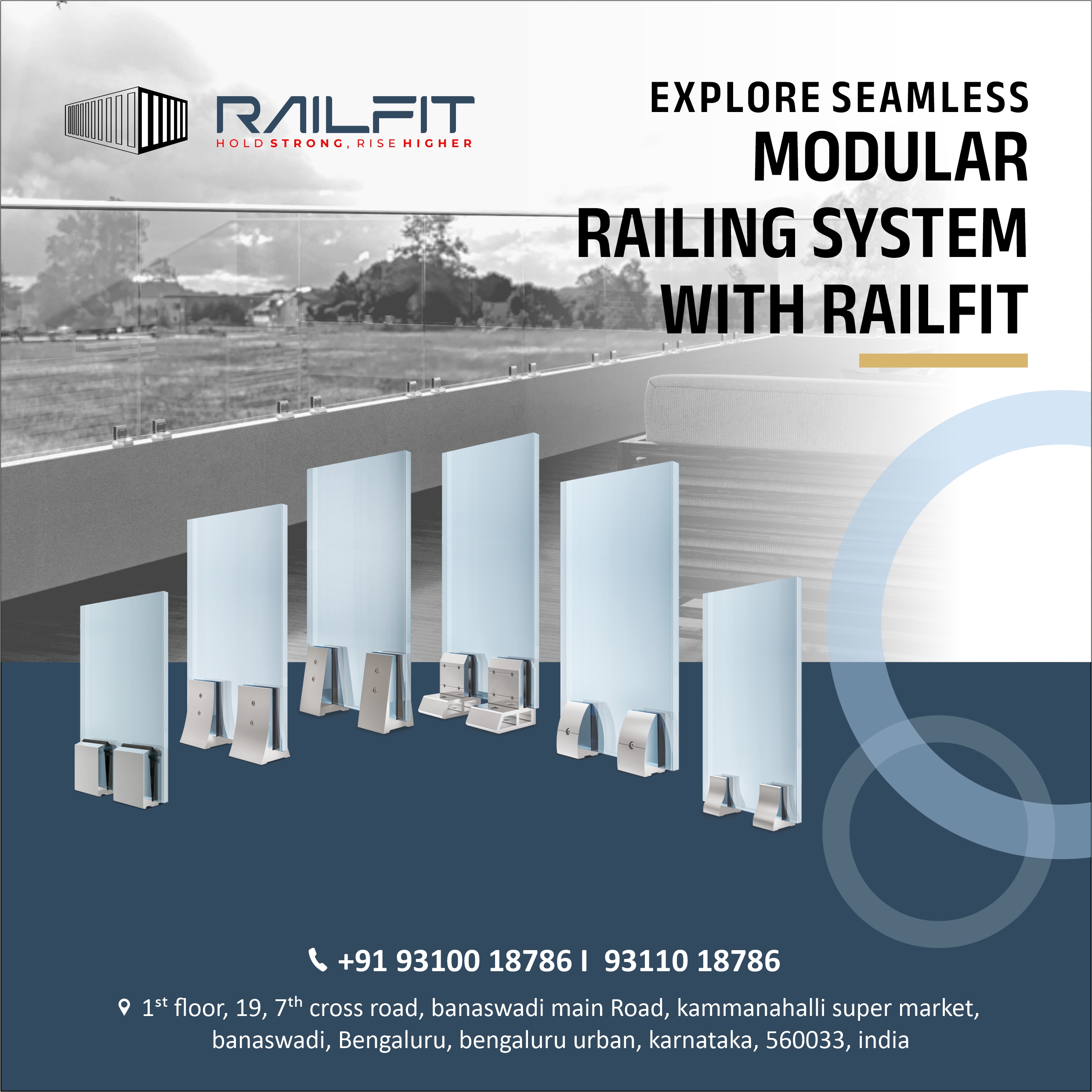 Railing Contractors in Bangalore | Stainless Steel & Glass Railings