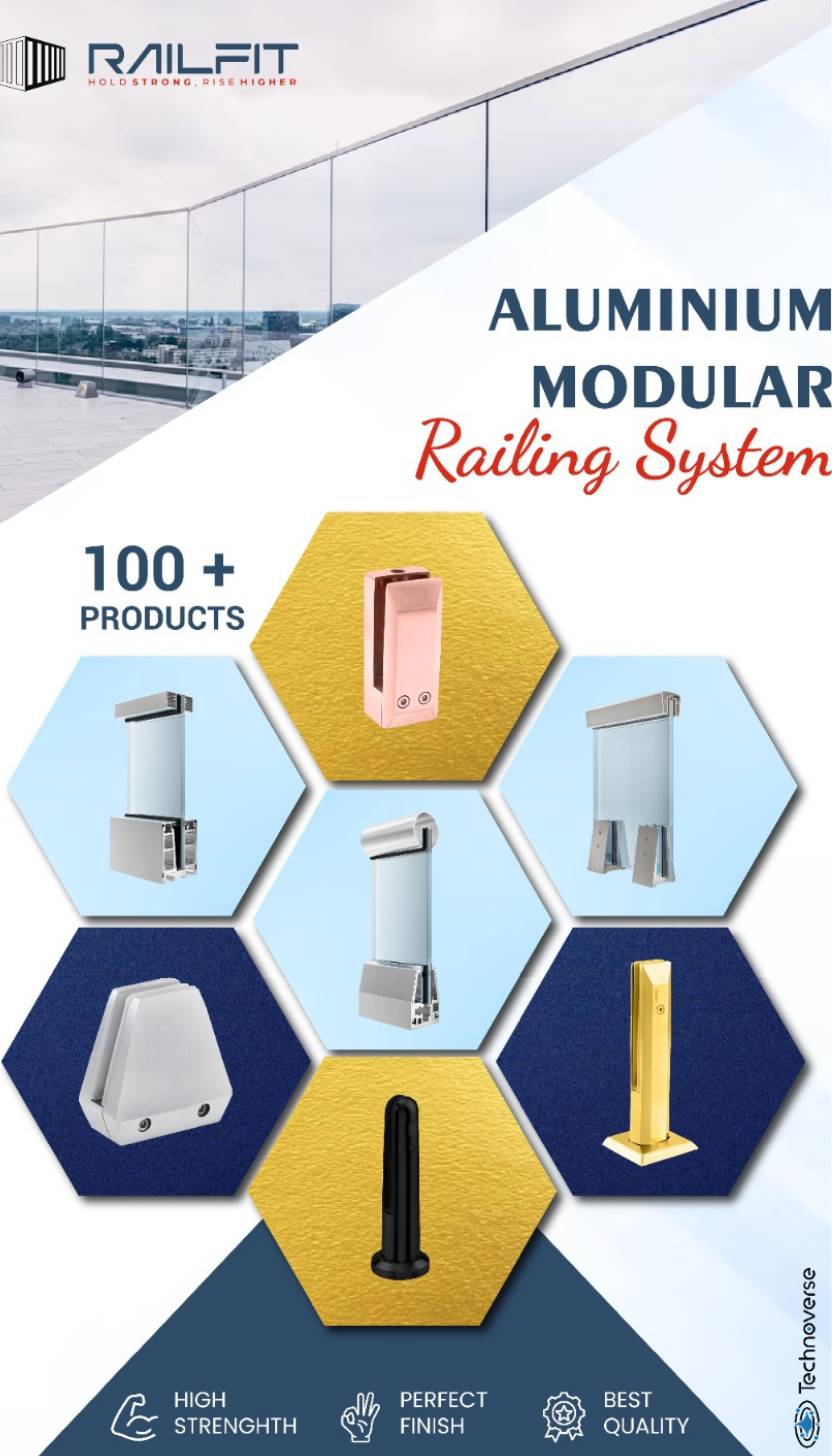 Aluminium Modular Railing System